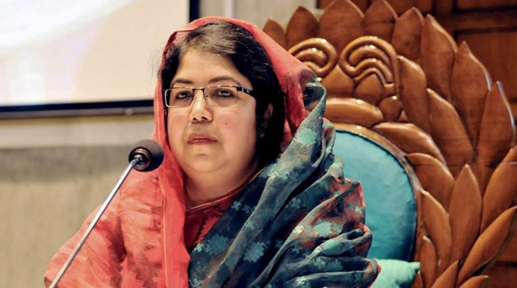 Dr. Shirin Sharmin Chaudhury is a Bangladeshi politician and jurist who, on 30 April 2013, became the first woman Speaker of the Jatiya Sangsad (National Parliament). Born on 6 October 1966 in Chatkhil, Noakhali