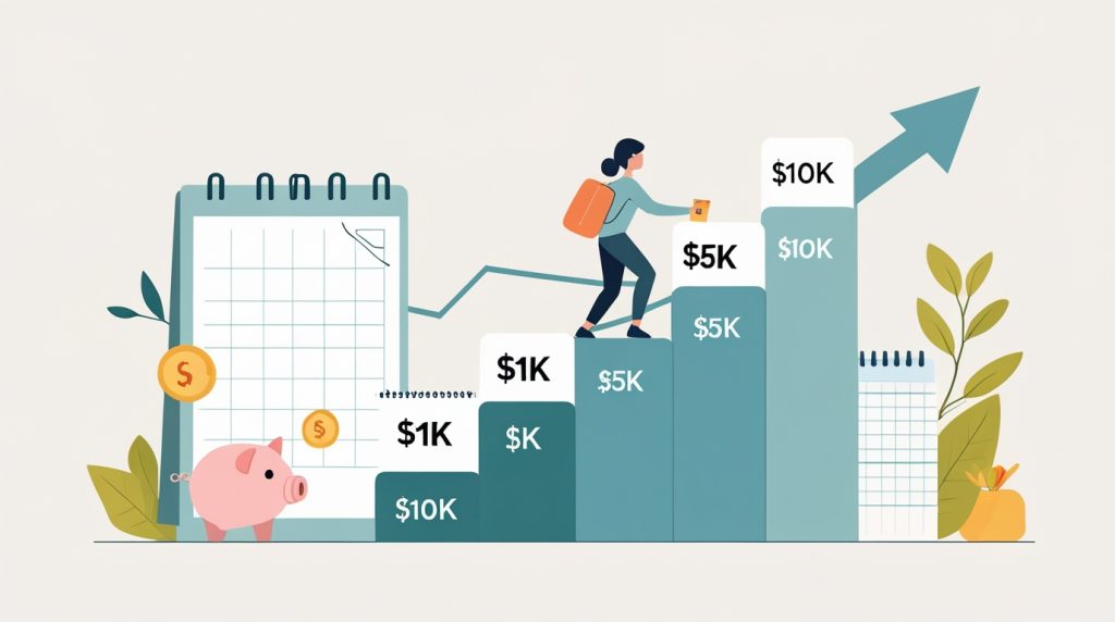 The $10000 Roadmap: Proven Strategy to Save Five Figures in a Year