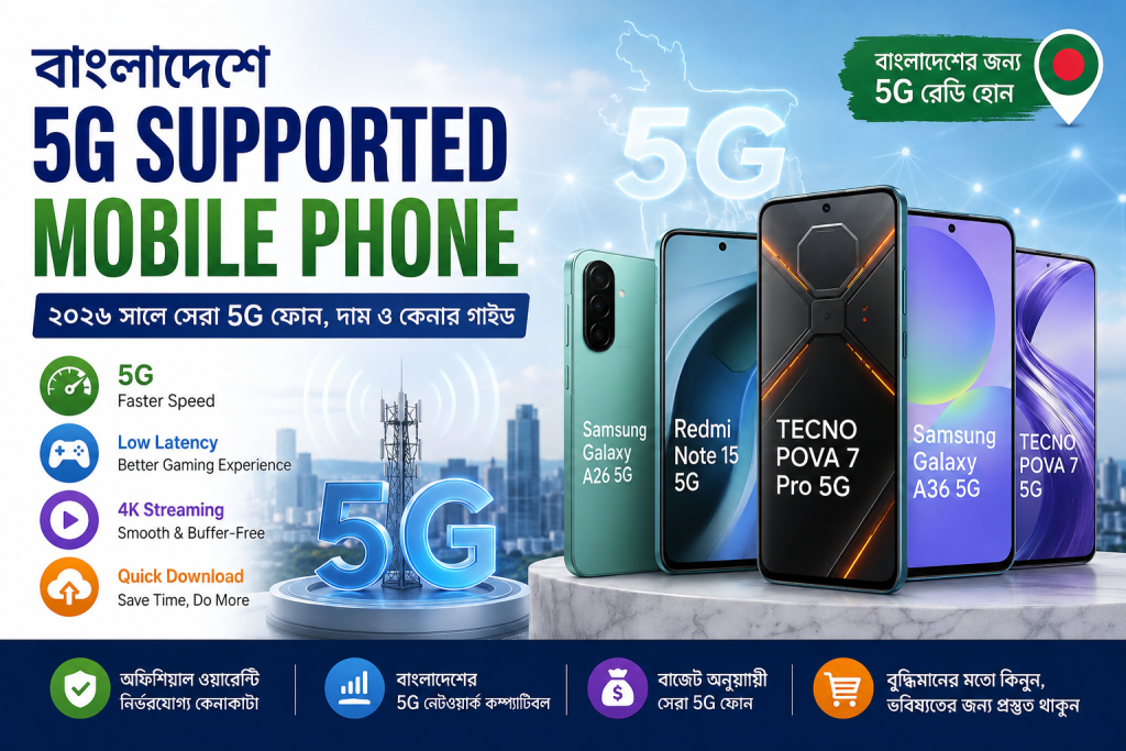 5G Supported Mobile Phone in Bangladesh