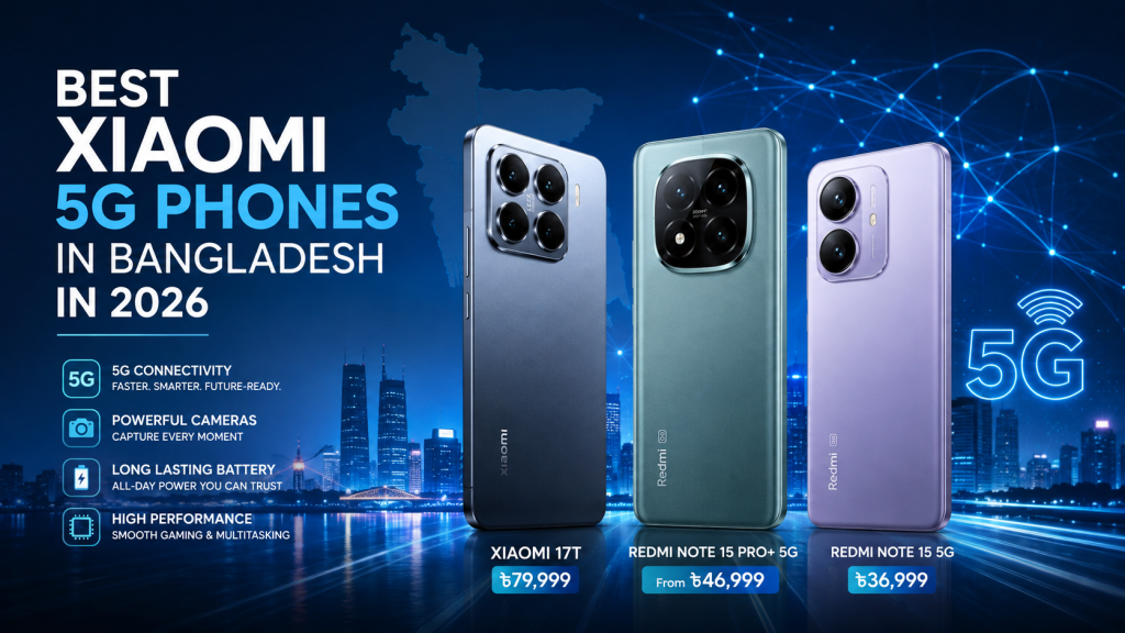 Best Xiaomi 5G Phones in Bangladesh