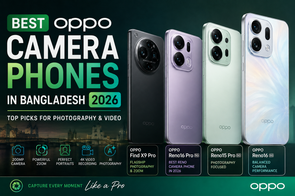 Best OPPO Camera Phones in Bangladesh 2026