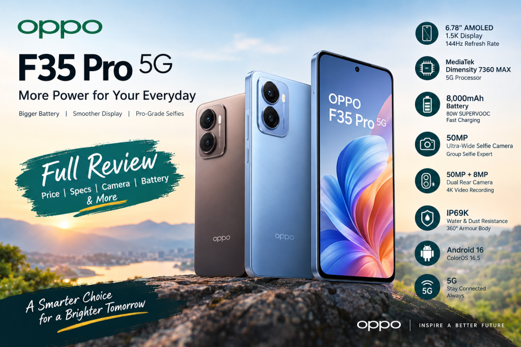 OPPO F35 Pro 5G Review