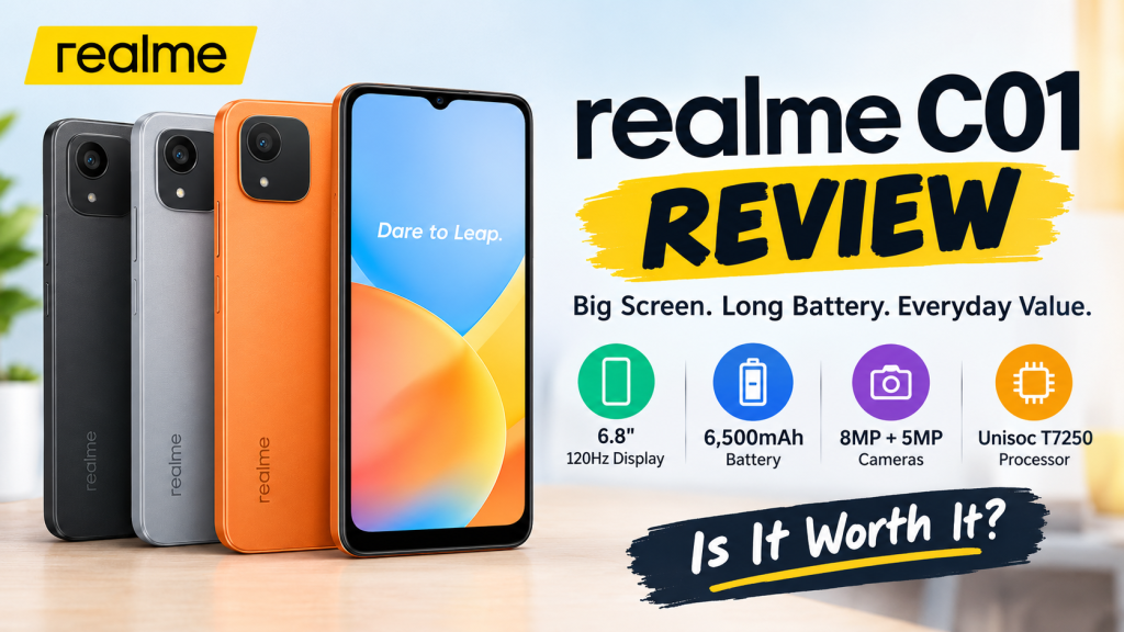realme C01 Review